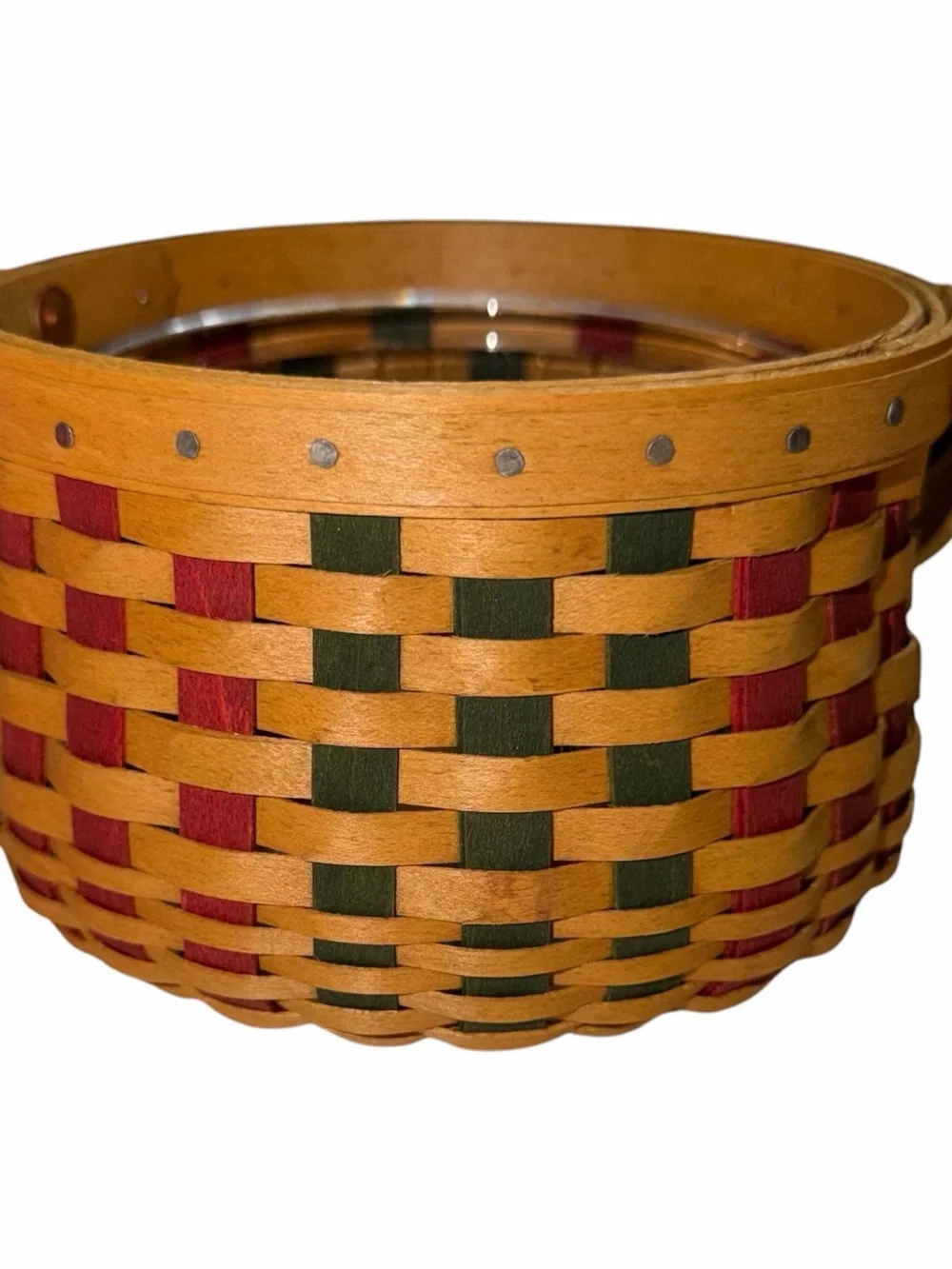 VINTAGE Longaberger Tree Trimming Melody Basket 2003